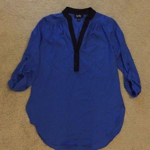 Royal blue dressy top
